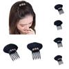 Sponge Puff Hair Head Cushion Flower Hair Base Sweet Invisible Volume Hair Clip  Girl