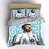 Player figure, repeated "Messi". Bedding sets Duvet cover sets Duvet covers Pillowcases(1 * Duvet Cover 2 * Pillowcases without duvet insert)