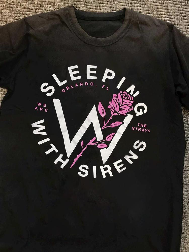 

Sleeping With Sirens Rock We Are The Strays Adult T-Shirt Full Size WA291 Unisex T-Shirt XXL