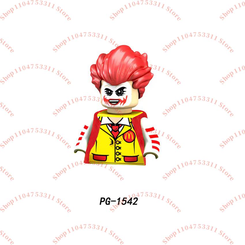 Hot-selling Toy Blocks Superhero Assembly Building Blocks Kids MINI Puzzle Brick Toy Alfred Bane Green Lantern Collection Gift