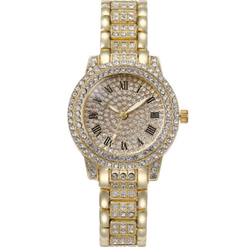 5-Piece Women's Versatile Quartz Wristwatch Set with Steel Band