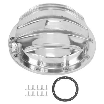 Aluminum Differential Cover HRCGM85BK 10 Screw 1 2in NPT Car Differential Cover for Biscayne Caprice Express Impala