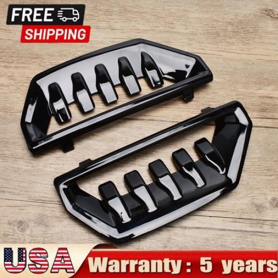 1Pair Front Bumper Grille Cover Air Duct For -2025 GMC Sierra 1500 84869628