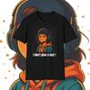 2025 Gamer Girl Avatar TShirt  Retro Neon Headphones Portrait 100 Pure Cotton Printed Tshirt Avatar Breathable Tshirt