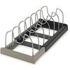 Adjustable Storage Rack Retractable Cookware Organizer New Pot Lid Rack  Kitchen