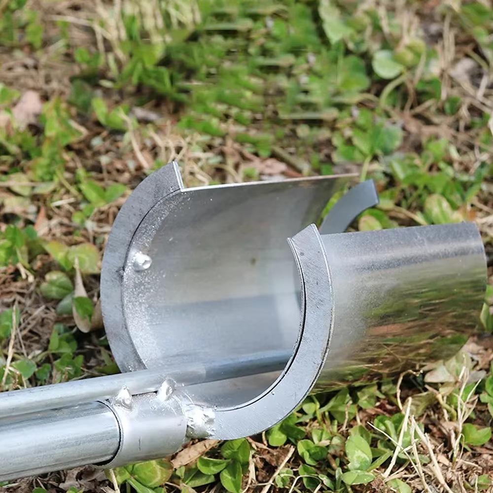 Stainless Steel Planting Tool Handheld Bulb Planter Tool  For Plant and Fruit Tree