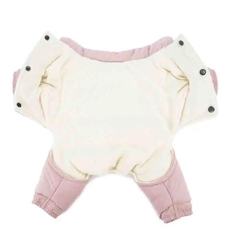 Small Medium Dogs Chihuahua French Bulldog Pet Clothing Outfit Winter Warm Dog Jacket Puppy Dog Coats four leg Jumpsuit For