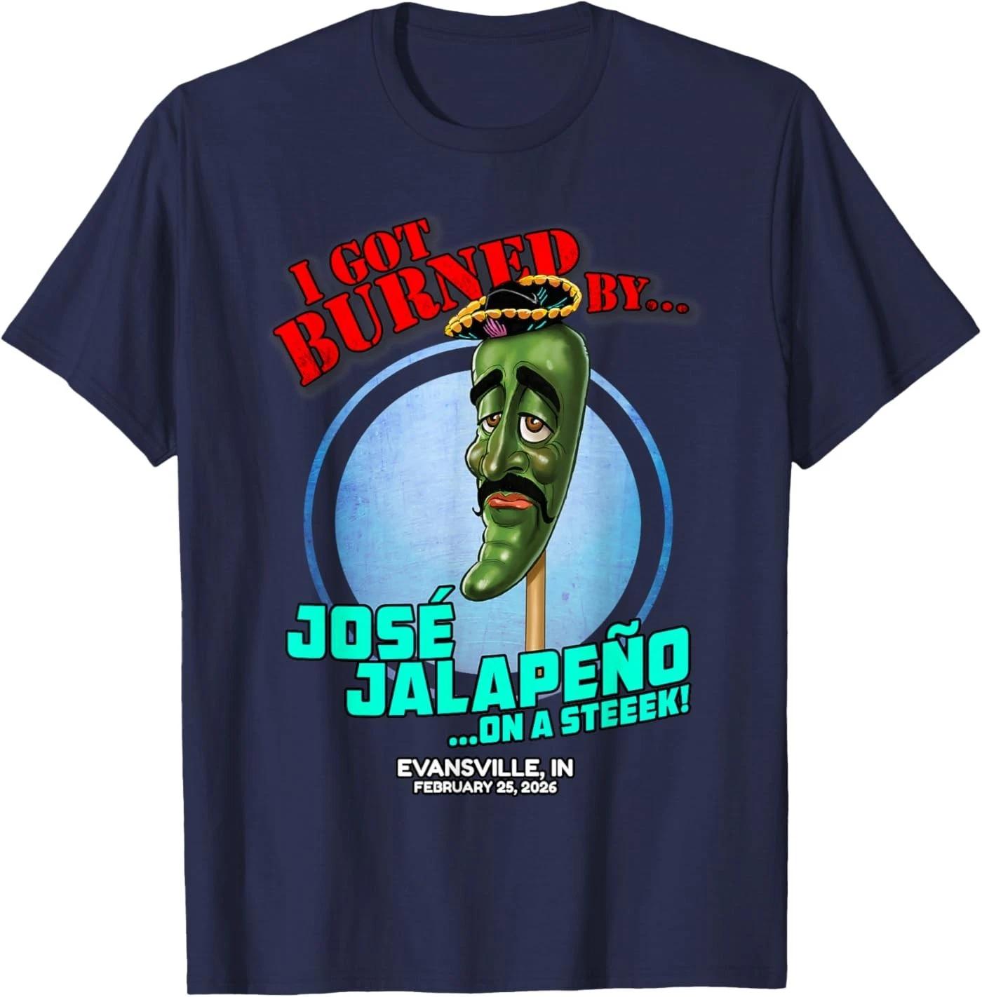 

Jose Jalapeno On A Stick Evansville, in (2026) T-Shirt L