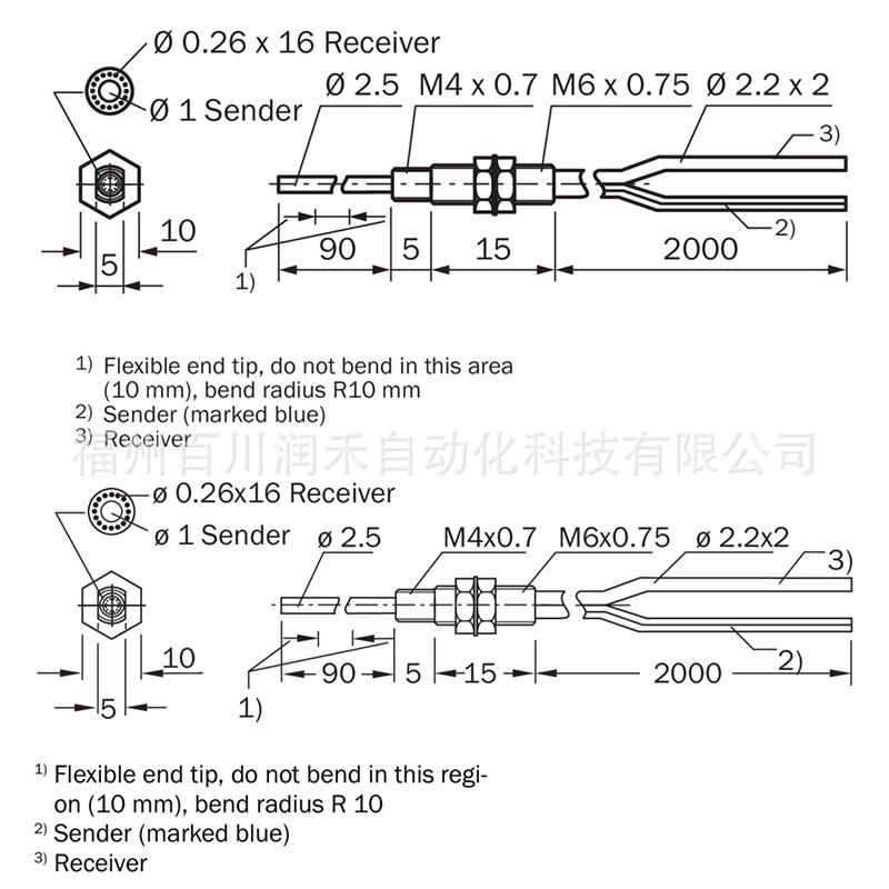 Sick LL3-DB02 Fiber Optic Sensor LBST32900 LBSTA32900 - Brand New, Original LL3-DB02