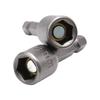 8mm Hexagonal Magnetic Power Air Driver Socket, 42mm Long, CR-V Chrome Vanadium Steel