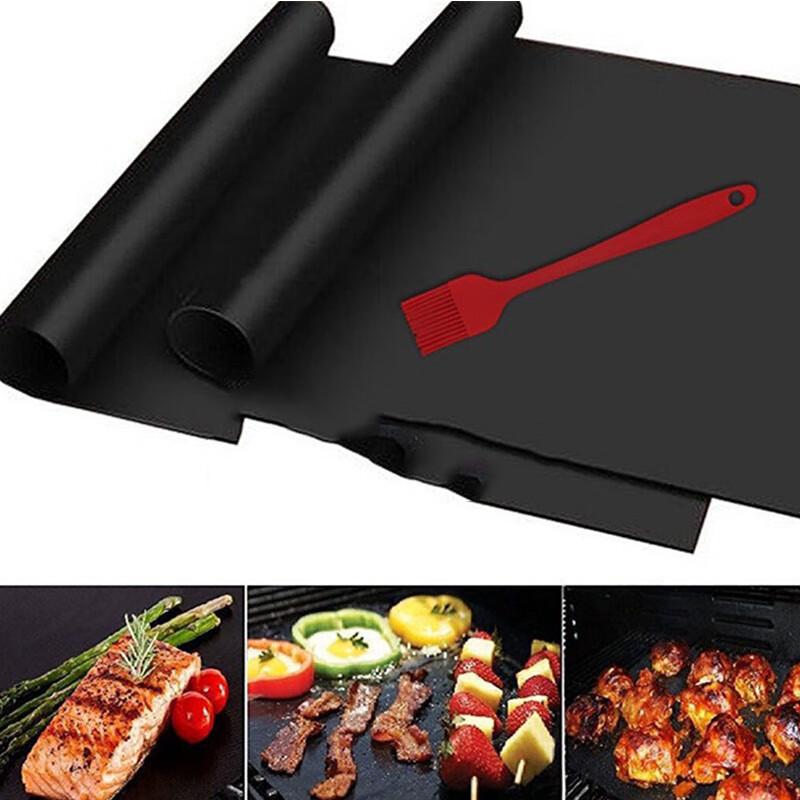 ZISIZ High-Temperature Non-Stick BBQ Grill Mat