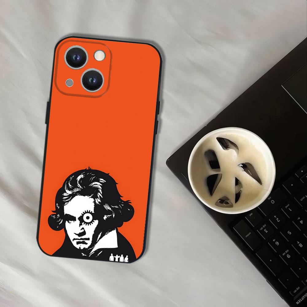 A C-Clockwork O-Orange Phone Case For iPhone 17,16,15,14,13,12,11,Pro,XS,Max,XR,Plus,E,SE4,Mini Black Soft Cover