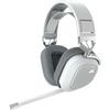 Draadloze Gaming Headset CORSAIR HS80 RGB Wireless Wit Dolby Atmos Geluid Omnidirectionele Microfoon