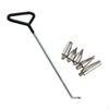 6Pcs Repair Rod Set Push Hooks Hail Damage Remover for Car Body
