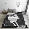 Ivan Alien stage Anime Manga Plush Blankets Boy Girl Flannel Bedding Throws For Home Decor Warm Quality Bedspread