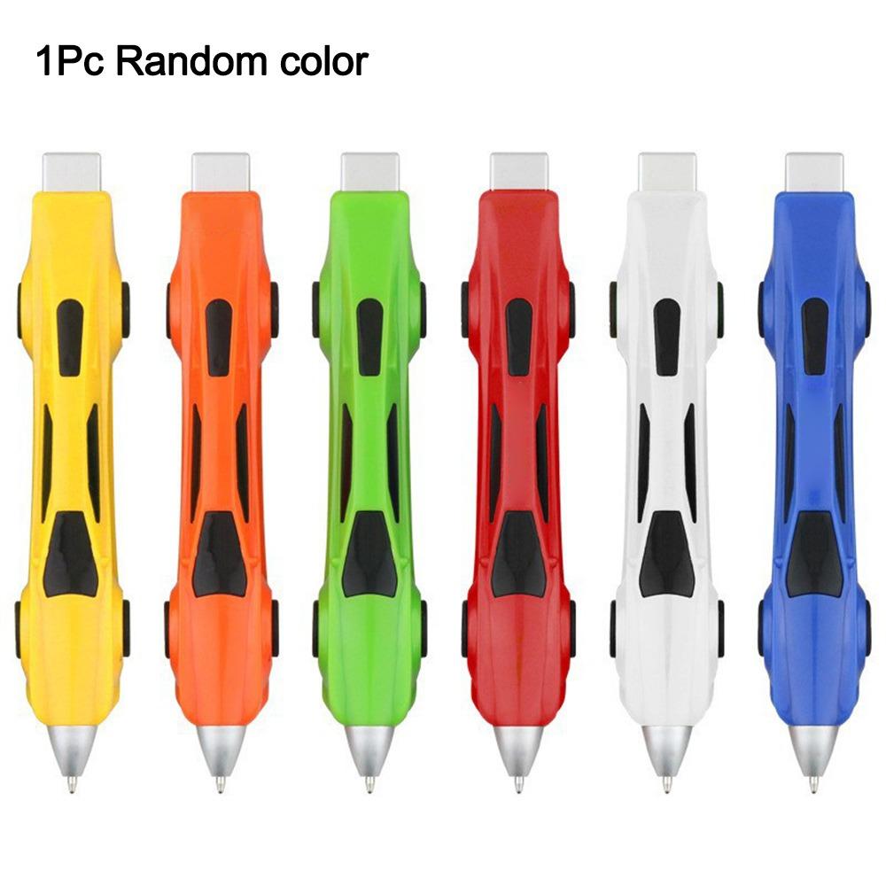 Colorful Car Ballpoint Pens 0.7mm Neutral Pen Novelty Writing Pen  Stationery 1Pc random color-A