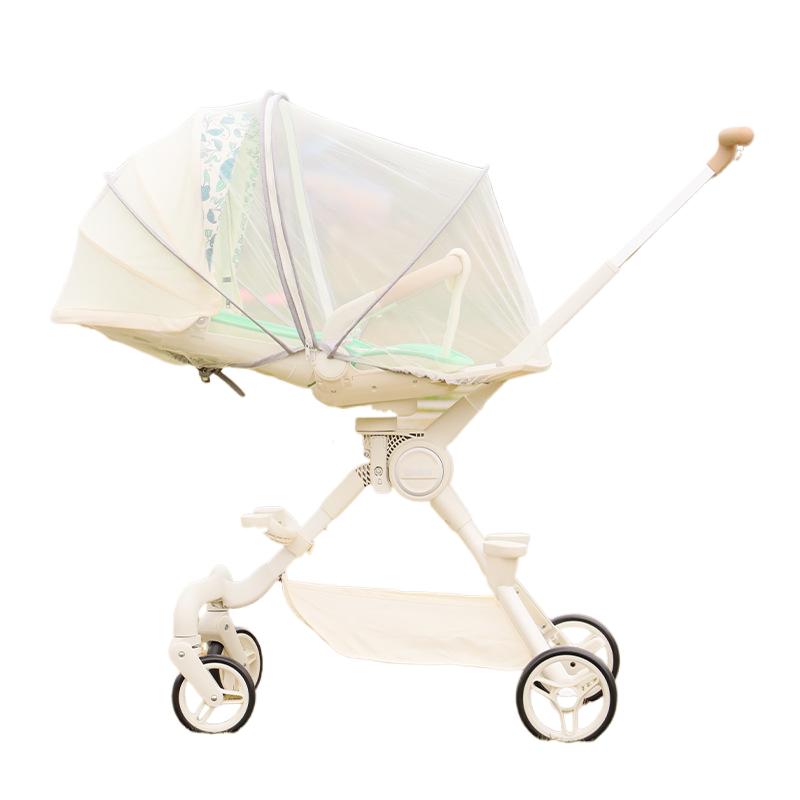 Kinderwagen Moskitonetz, Baby Lauflernhilfe, Vollständige Abdeckung Universal, Kinderwagen Mückenschutz, Zubehör Universal