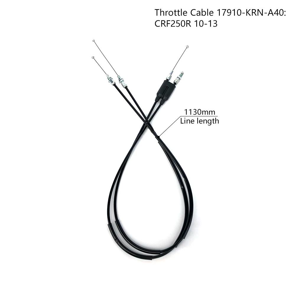 For HONDA Lengthened Clutch Cable Carburetor Throttle Line Accelerator Control Wire CRF250R CRF250RX CRF450R CRF450RX Motorcycle