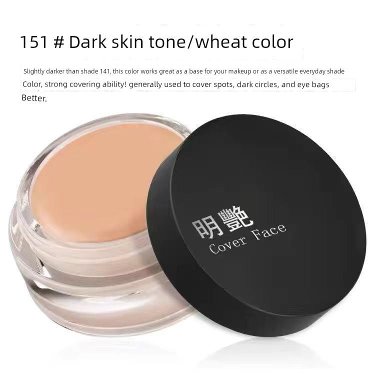 Brightening Concealer Waterproof Foundation Brightening 130 Concealer for Dark Circles and Redness 140