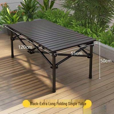 Portable Folding Outdoor Table Set for Camping, BBQ, Self-Driving Tours, and Picnics
