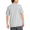 adidas Originals Adicolor Outline Trefoil Logo Knit Loose Fit Crew Neck Short Sleeve T-Shirt Men Tops Medium-Grey Stone JP1087