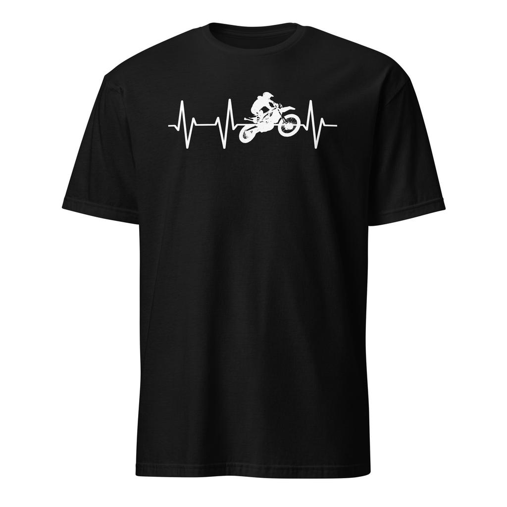 Motorbike Pulse - Dirt Bike Racing Unisex T-Shirt
