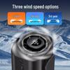 Compact High-Speed Waist & Neck Clip-on Fan for Outdoor and Construction Use