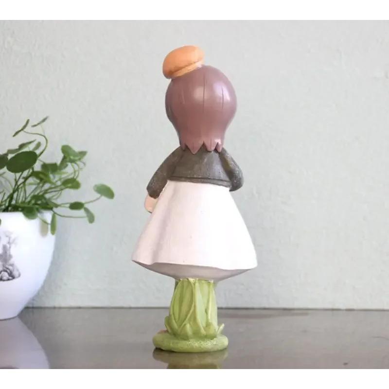 Resin Girl Home Decoration Birthday Housewarming New Wedding Room Decoration Angel Statue Desktop Office Decoration
