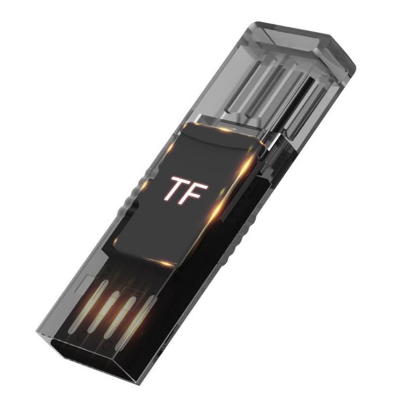 

Type-C & USB2.0 Dual Card Reader with OTG for Mobile & Computer
