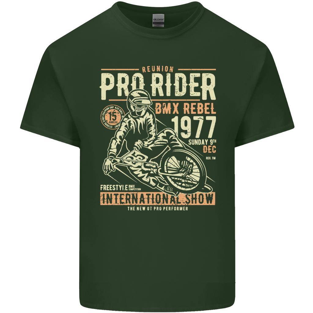 Bmx Prorider 1977 Cycling Bike Bicycle Unisexs Light Cotton Tshirt