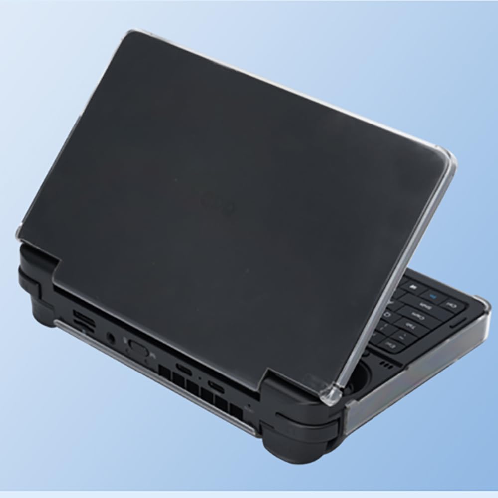 Protective case for GPD Win Mini full protection hard case cover Not compatible with GPD Win Mini (2025), ultra-thin, drop-proof, 360° [Black].