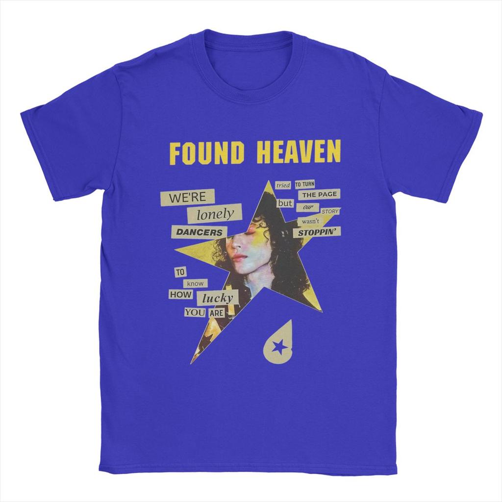 Found Heaven Conan Gray T-Shirts for Men Funny Cotton Tees Crew Neck Short Sleeve T Shirts 4XL 5XL 6XL Tops