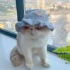 Cat Hat Pets Knitted Cosplay Hat Halloween Christmas Party Costume Headwear Dress-up Accessories for Puppy Cat Kitten