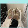 Trendy 2023 Women's Chain Bucket Bag Fashionable Canvas Crossbody Handbag