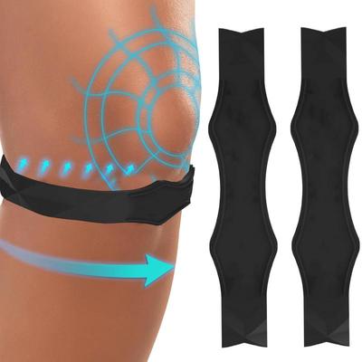 Patella Tendon Knee Strap Anti-Slip Football Patella Belt Gym Knee Support Tendon Strap Protector Knee Care Patella Knee Strap