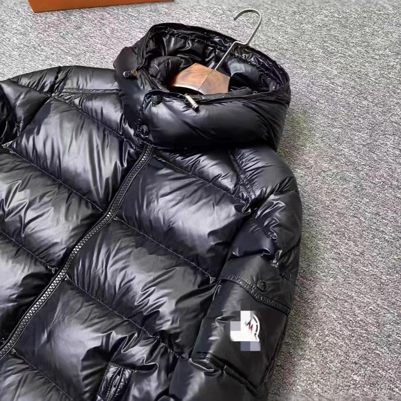 Pánská zimní bunda Maya Classic Black, mrazuvzdorná, zesílená, bavlněná, 2025