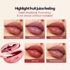 DHDH Rossetto Orsetto Carino – Balsamo Colorato Idratante, Trasparente & Luminoso, Effetto Lucidalabbra Succoso Stile Coreano