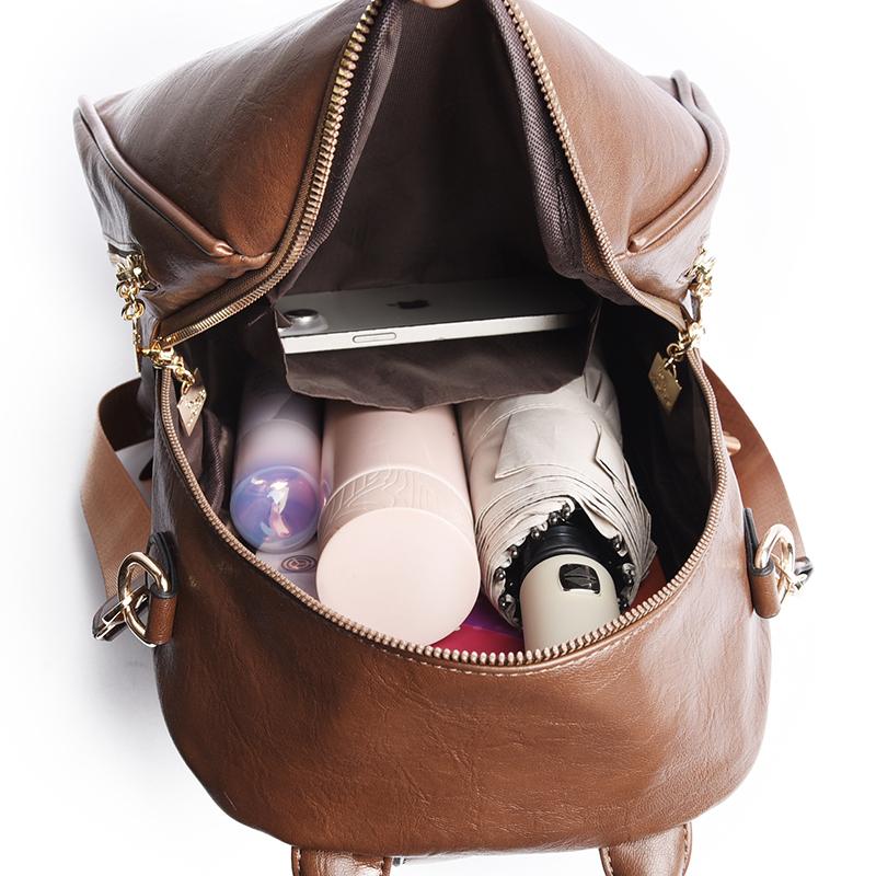 Multifunctional Shoulder Bag Women's Lightweight Travel Backpack