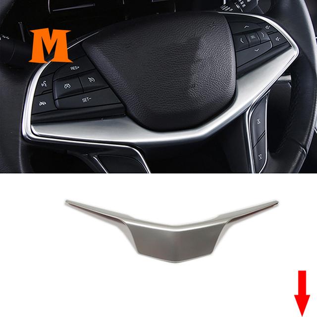 Für Cadillac XT5 2016 17 18 19 Autotür-Fenster-Glas-Lift-Control-Switch-Panel-Abdeckung Trim-Aufkleber Zubehör ABS Chrom