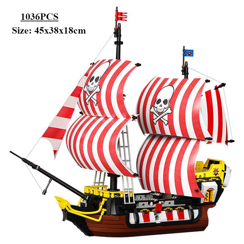 Plastic Blocks Corsair Boat Building Bricks Cruise Ship Flying Dutchman Black Pearl Brinquedo Education Toy Boy Gift Man Present