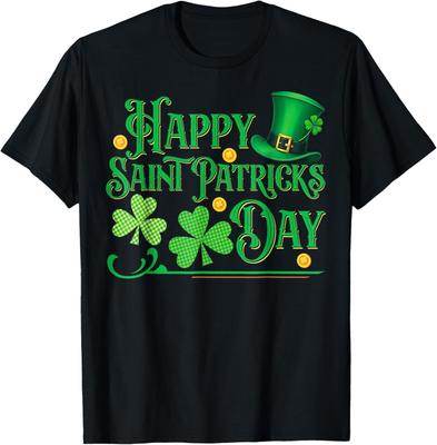 St Patricks Shamrock Happy Saint Patricks Day Unisex T-Shirt