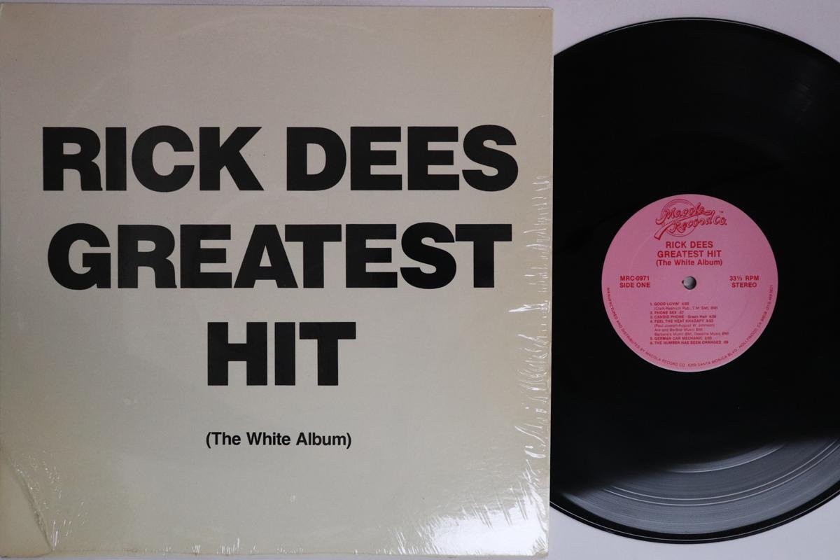 

LP Record RICK DEES Greatest Hit The White Album MRC0971 MACOLA US Dance Electronica Used