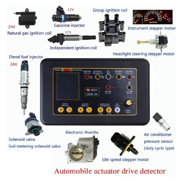 Auto Solenoid Idling Motor Instrument Tester Auto Ignition Coil Test