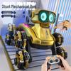 Smart Robot Dog Toy: Eight-Wheel Stunt Mechanical Pet with Remote & Watch Control