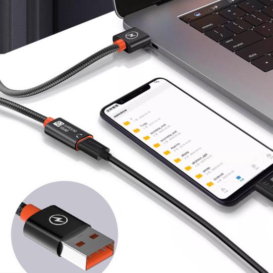 USB 3.0 Typ C Stecker auf Buchse Verlängerungskabel Plug & Play Ladekabel