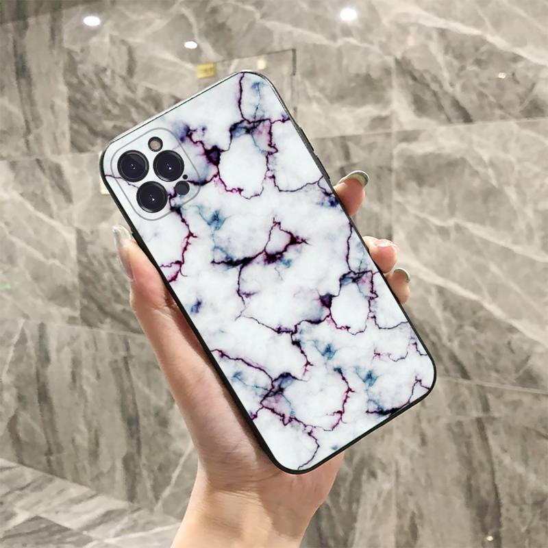 Použitelné pro iPhone16 Personalizované Kreativní Mramorové Pouzdro na Mobil Nové Pouzdro na Mobil