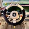 Women's Car Steering Wheel Cover Winter Cute Cat Car Handle Cover Plush Warm Comfortable Non-Slip Car Handle Cover