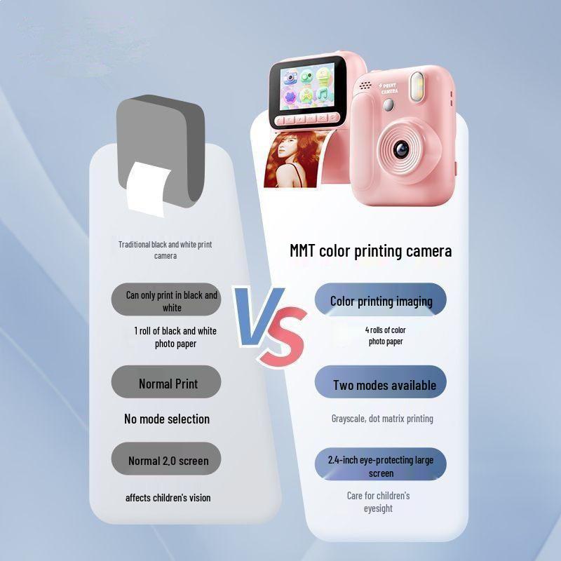 HD Children's Instant Print Digital Camera - Baby & Student Gift