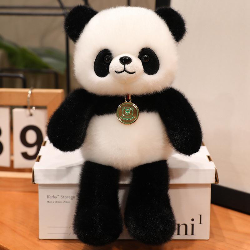 Cute Cute Fragrant Panda Rabbit Doll Plush Toy Cat Doll Girl Bag Keychain Small Pendant