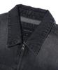 Annoyed Brushed Wash Denim Jacket Lq1Ju012_Grey